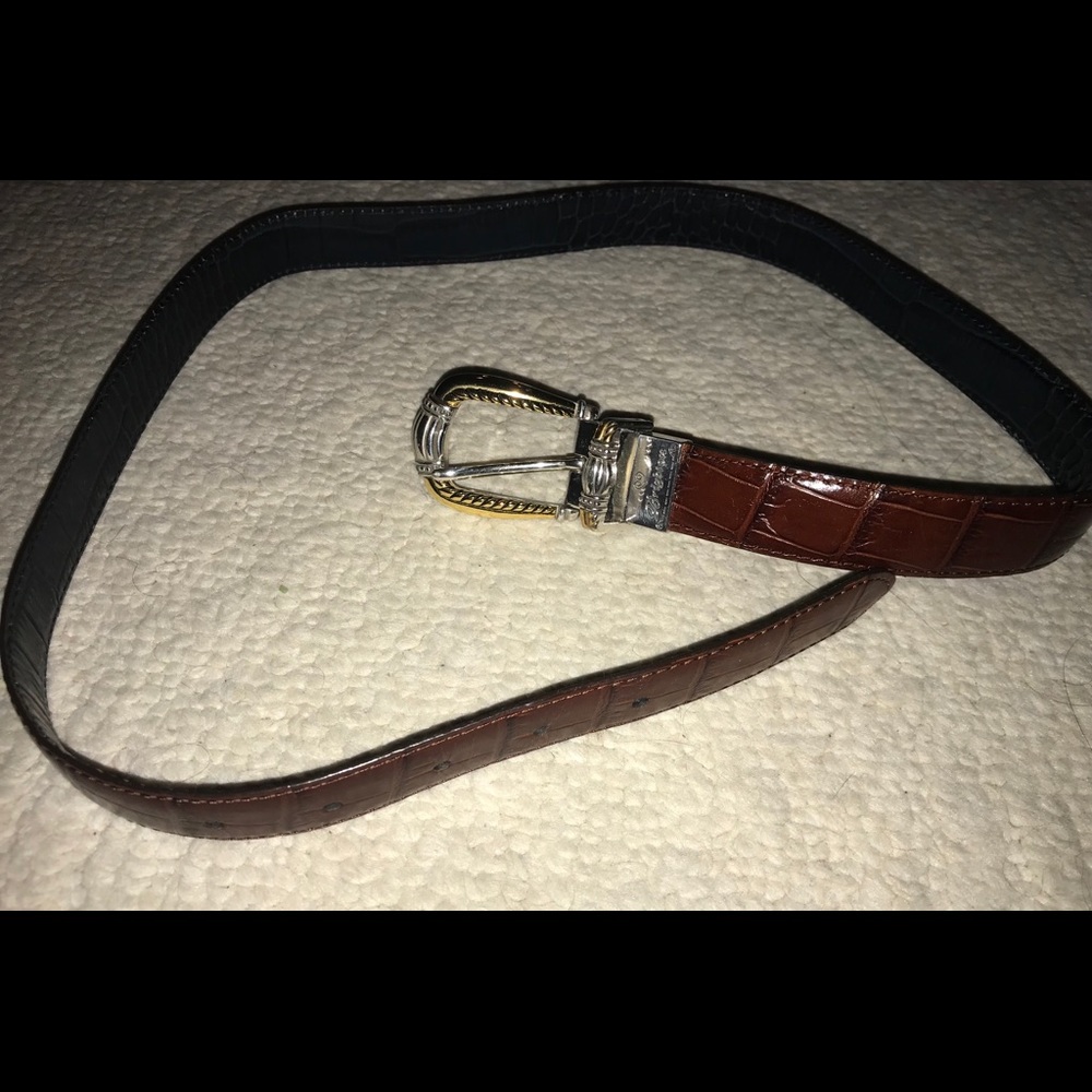 Brighton genuine leather reversible belt